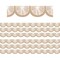 Natural Poms Scalloped Die-Cut Border Trim, 35 Feet Per Pack, 6 Packs